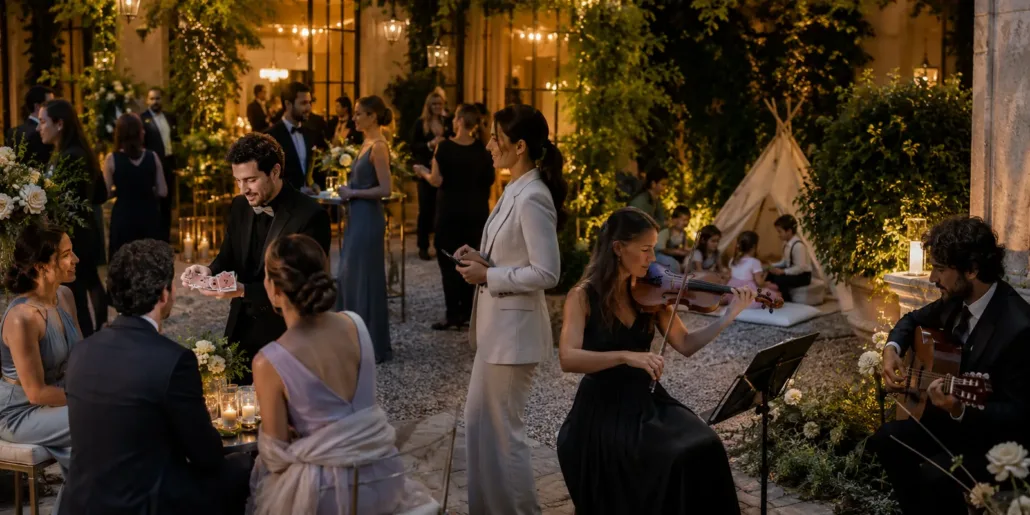 Entretenimiento en una boda: ideas para hacer participar a los invitados sin excesos - lyrium.net