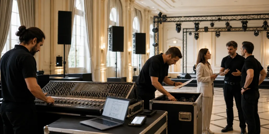 Sound, lighting and event hire services: how to convey reliability - lyrium.net